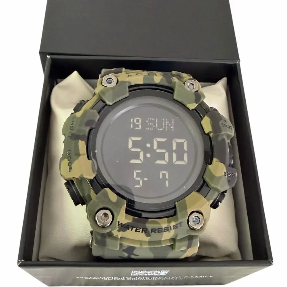 Activa X Invicta Digital Men's Watch - 56mm, Camouflage, ACW1968-001 - Picture 1 of 11